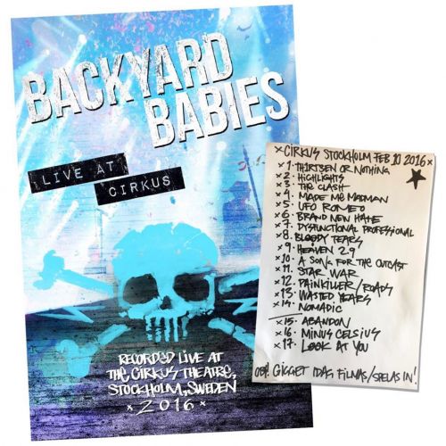 Backyard Babies - Live At Cirkus (2017) (BDRip)