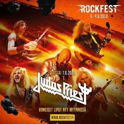 Judas Priest – Live Rockfest, Finland (2018) (Bootleg)