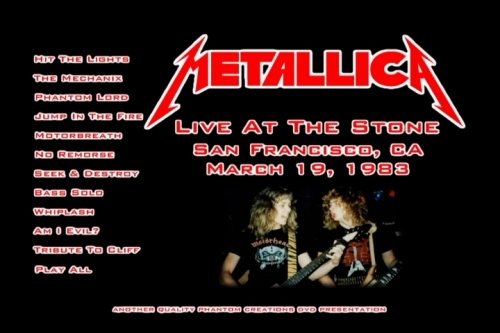 Metallica - Live At The Stone 1983