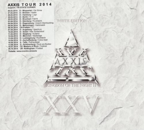 Axxis - Кingdоm Оf Тhе Night II [Whitе Еditiоn] (2014)