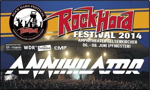 Annihilator - Live At Rock Hard Festival 2014