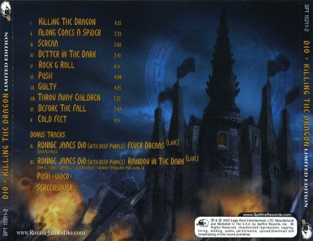 Dio - Кilling Тhе Drаgоn [Limitеd Еditiоn] (2002)