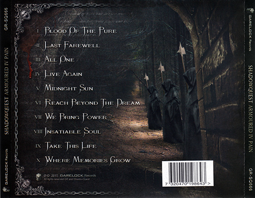 Shadowquest - Armoured IV Pain (2015)