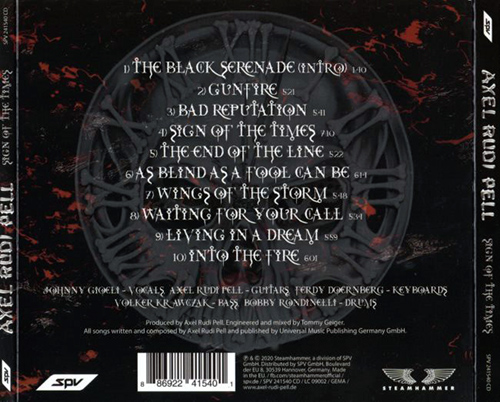 Axel Rudi Pell - Sign of the Times (2020) Axel Rudi Pell - Sign of the Times (2020)