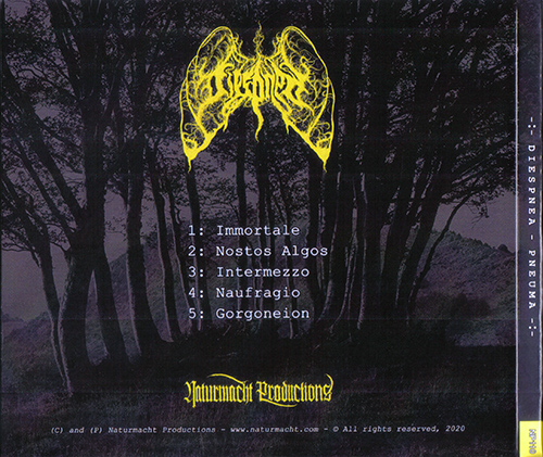 Diespnea - Pneuma (2020)