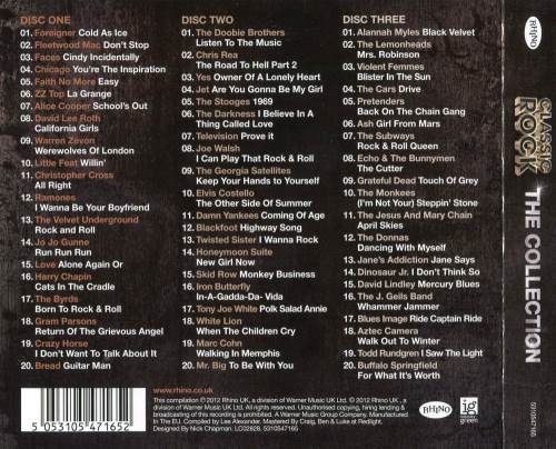 VA [Various Artists] - Сlаssiс Rосk: Тhе Соllесtiоn [3СD] (2012)