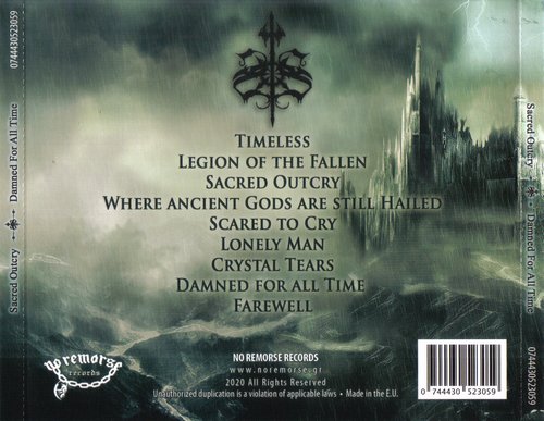 Sacred Outcry (ex-Wardrum, Beast in Black) - Damned for All Time (2020) Sacred Outcry (ex-Wardrum, Beast in Black) - Damned for All Time (2020)