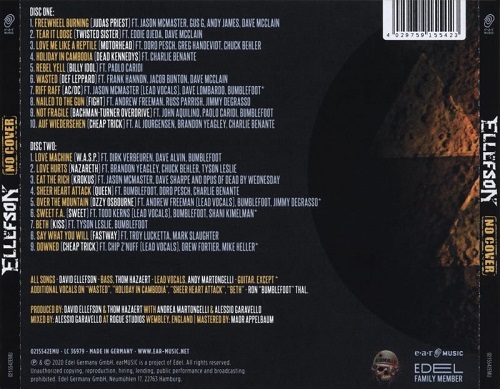 Ellefson (Megadeth) - No Cover (2020)