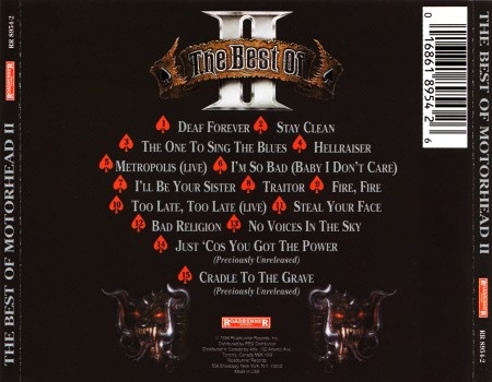 Motorhead - Тhе Веst Оf [Раrt I, II] (1993, 1994)