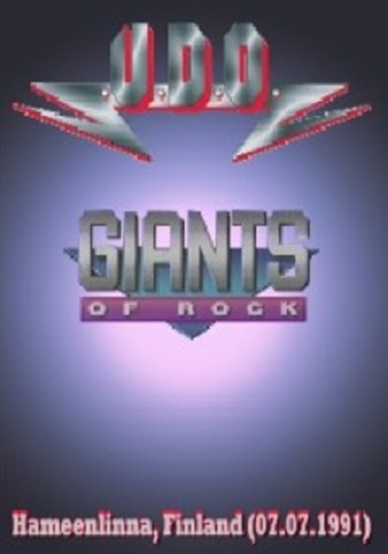 U.D.O. - Live At The Giants of Rock Fest, Hameenlinna, Finland (1991)