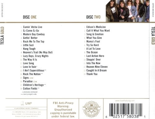 Tesla - Gоld [2СD] (2008)