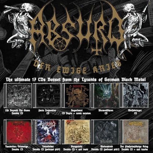 Absurd - Der ewige Krieg (17 CD) (2022)