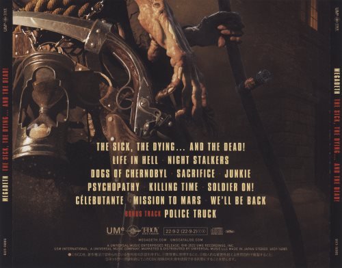 Megadeth - The Sick, the Dying... and the Dead! (Japan Edition) (2022)