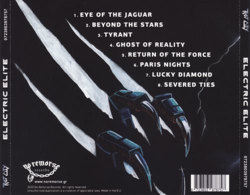 Riot City - Electric Elite (2022) CD+Scans