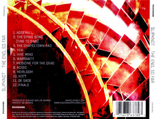 Slipknot - The End, So Far (2022) CD-Rip+Scans