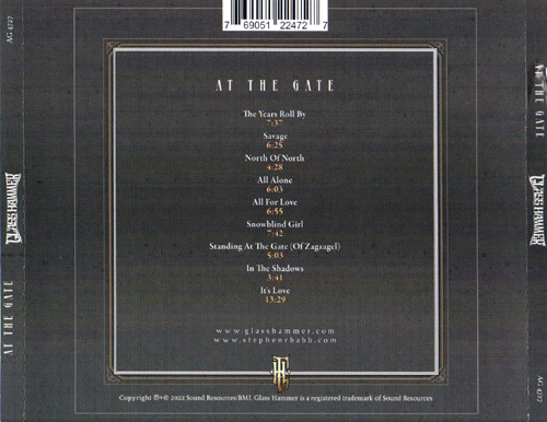Glass Hammer - At The Gate (2022) CD+Scans
