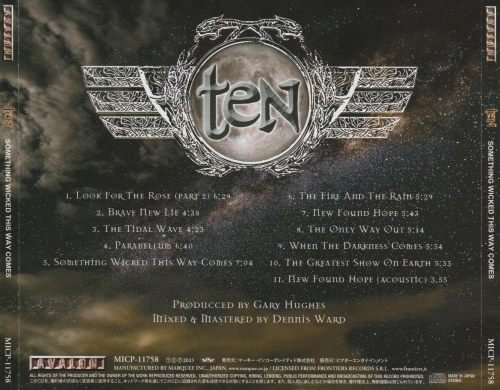 Ten - Something Wicked This Way Comes (Japanese Edition) (2023) CD+Scans Ten - Something Wicked This Way Comes (Japanese Edition) (2023) CD+Scans