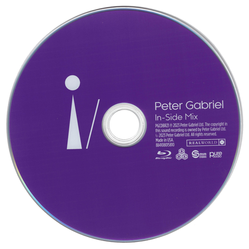 Peter Gabriel - I/O [3CD Limited Edition] (2023) CD+Scans + Blu-Ray + Japan Edition