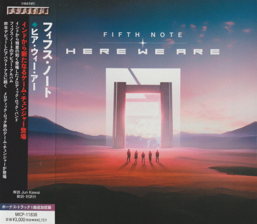 Fifth Note - Here We Are (Japanese Edition) (2023) CD+Scans