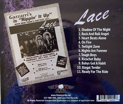 Lace – Lace 2024 FNA Records
