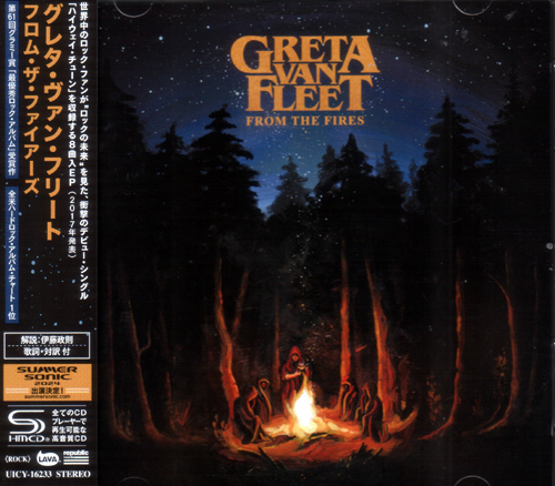 Greta Van Fleet - From the Fires [Japanese edition Reissue 2024] CD-Rip + Scans