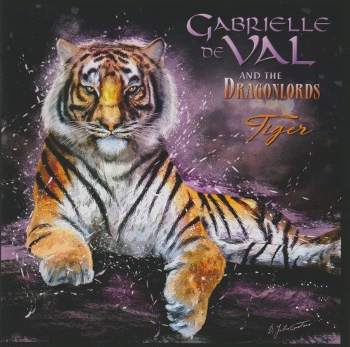 Gabrielle De Val and The Dragonlords - Tiger (2024) CD Scans