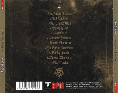 God Dethroned - The Judas Paradox (2024) 320|FLAC|Hi-Res|CD Scans