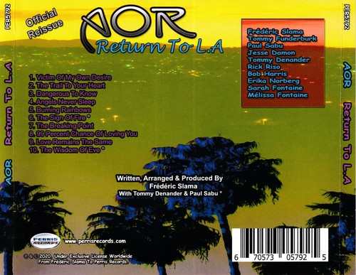 AOR - Return to L.A. [Perris Records official reissue Remastered] (2020) 320|FLAC, CD Scans