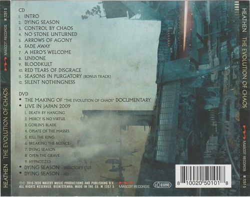 HEATHEN - The Evolution of Chaos (10th Anniversary Ed.) (Remastered-2025) 320|FLAC|DVD  Scans