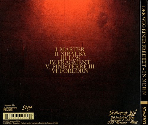 Der Weg einer Freiheit - Innern (2025) 320|FLAC, CD Scans