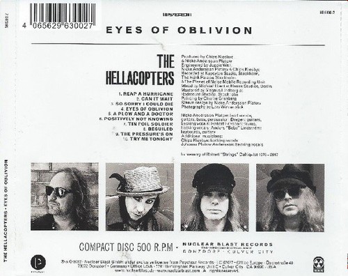The Hellacopters - Eyes of Oblivion (2022) 320|FLAC, CD Scans