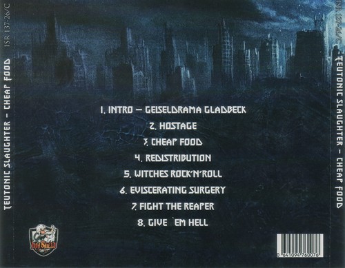 Teutonic Slaughter - Cheap Food (2026) 320|FLAC, CD Scans