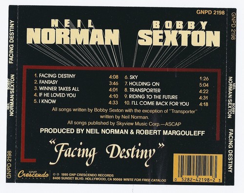Neil Norman & Bobby Sexton - Facing Destiny (1990) 320|FLAC, CD Scans