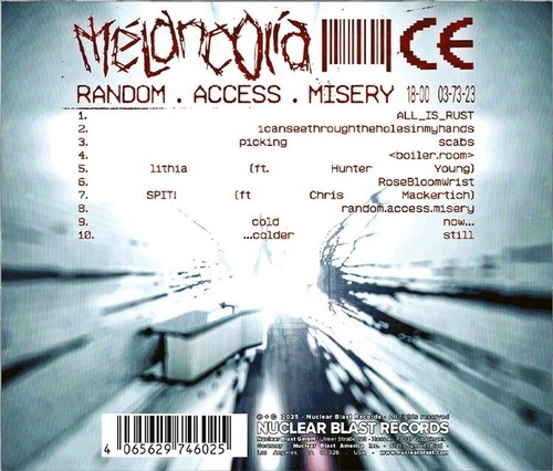 Melancolia - Random.Access.Misery (2025) 320|FLAC, CD Scans