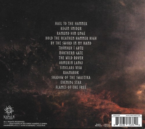 Tyr - The Best Of The Napalm Years (2024) CD|FLAC Scans