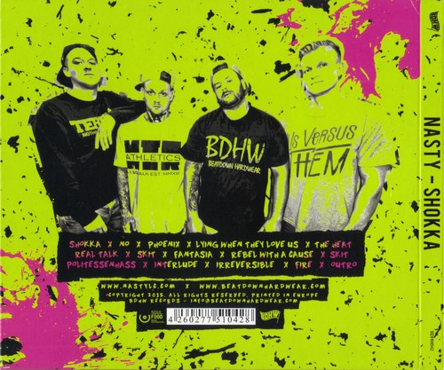 Nasty - Shokka (2015) 320|FLAC, CD Scans