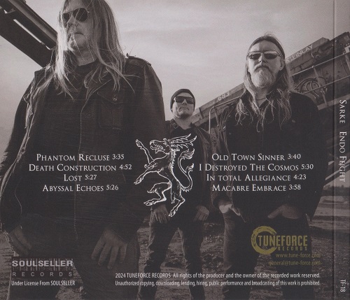 Sarke - Endo Feight (2024)|CD|Scans