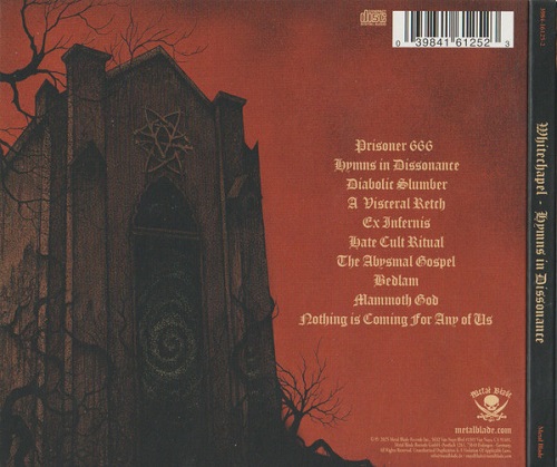 Whitechapel - Hymns in Dissonance (2025) 320|FLAC|Hi-Res|CD|Scans
