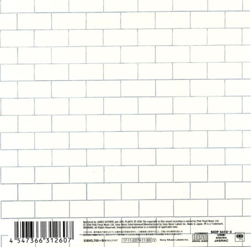 Pink Floyd - Тhе Wаll (2СD) [Jараnеsе Еditiоn] (1979) [2017]