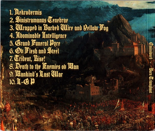 Chainsword - BORN TRIUMPHANT (2024) CD Scans