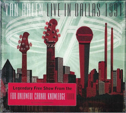 VAN HALEN – Live in Dallas 1991 [Official Release CD version] (2025) 320|FLAC|CD