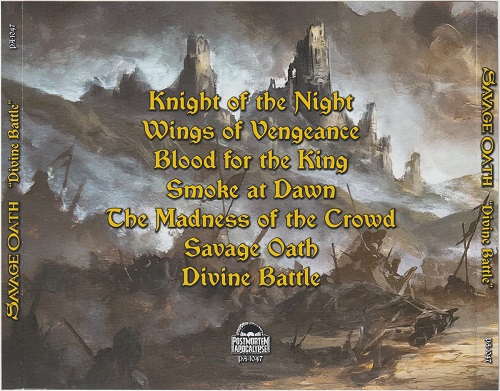 Savage Oath - Divine Battle (2024)|CD|Scans