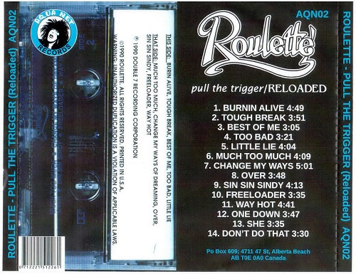 Roulette ‎– Pull The Trigger (Reloaded) 2021 CD Scans