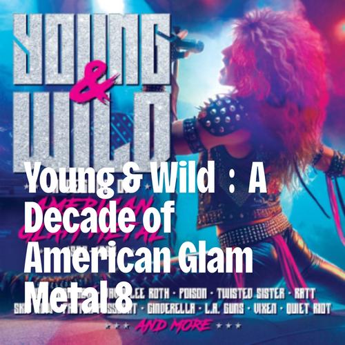 VA - Young & Wild – A Decade Of American Glam Metal – 1982-1992 – 2025 Box-Set 3 CD