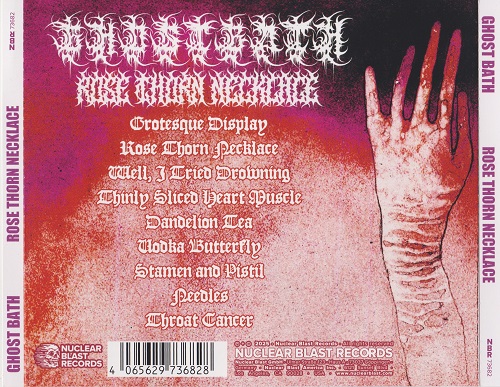 Ghost Bath - Rose Thorn Necklace (2025) 320|FLAC CD-Rip|CD|Scans Ghost Bath - Rose Thorn Necklace (2025) 320|FLAC CD-Rip|CD|Scans
