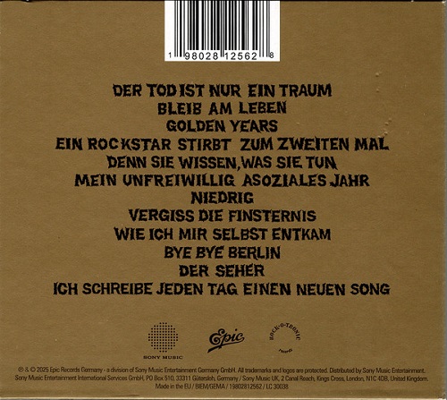 Tocotronic - Golden Years (2025) CD-Rip Tocotronic - Golden Years (2025) CD-Rip