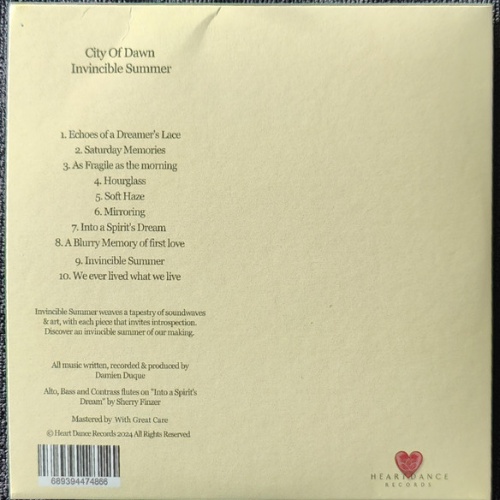 City Of Dawn - Invincible Summer (2024) CD-Rip