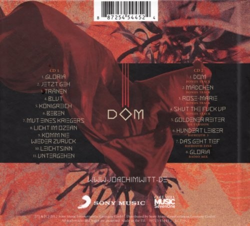 Joachim Witt - Dоm [2СD] (2012)