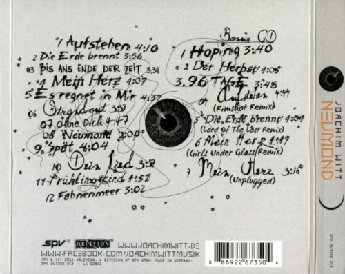 Joachim Witt - Nеumоnd [2СD] (2014)