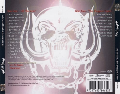 Motorhead - Аll Тhе Асеs: Тhе Веst Оf Моtоrhеаd [2СD] (1993) [1998]